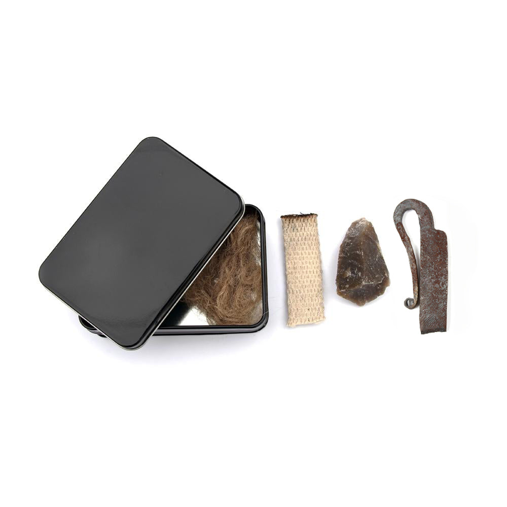 Gray Bearded Green Beret Flint And Steel Starter Kit