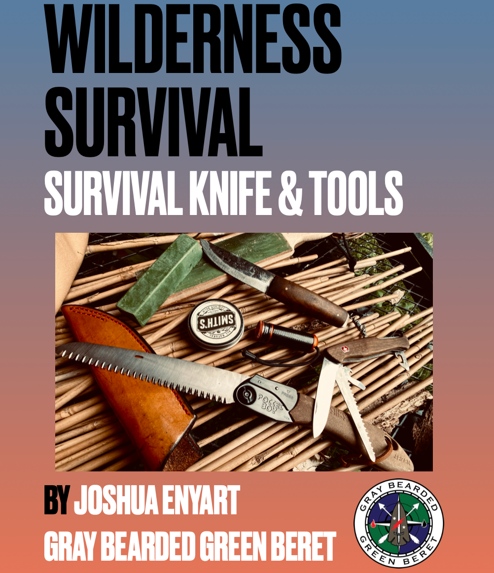 Interior page preview — Wilderness Survival PDF Series Part Thirteen: Survival Knife and Tools