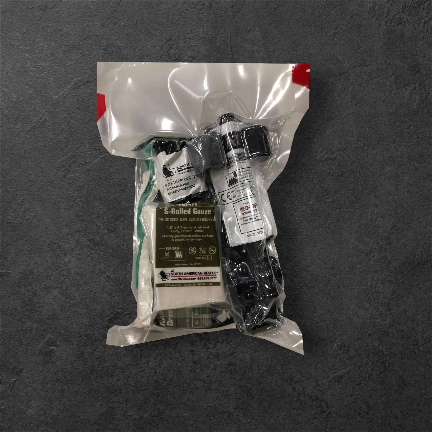 GB2 Individual First Aid Kit (IFAK) – Designed by Gray Bearded Green Beret & Supplied by North American Rescue back