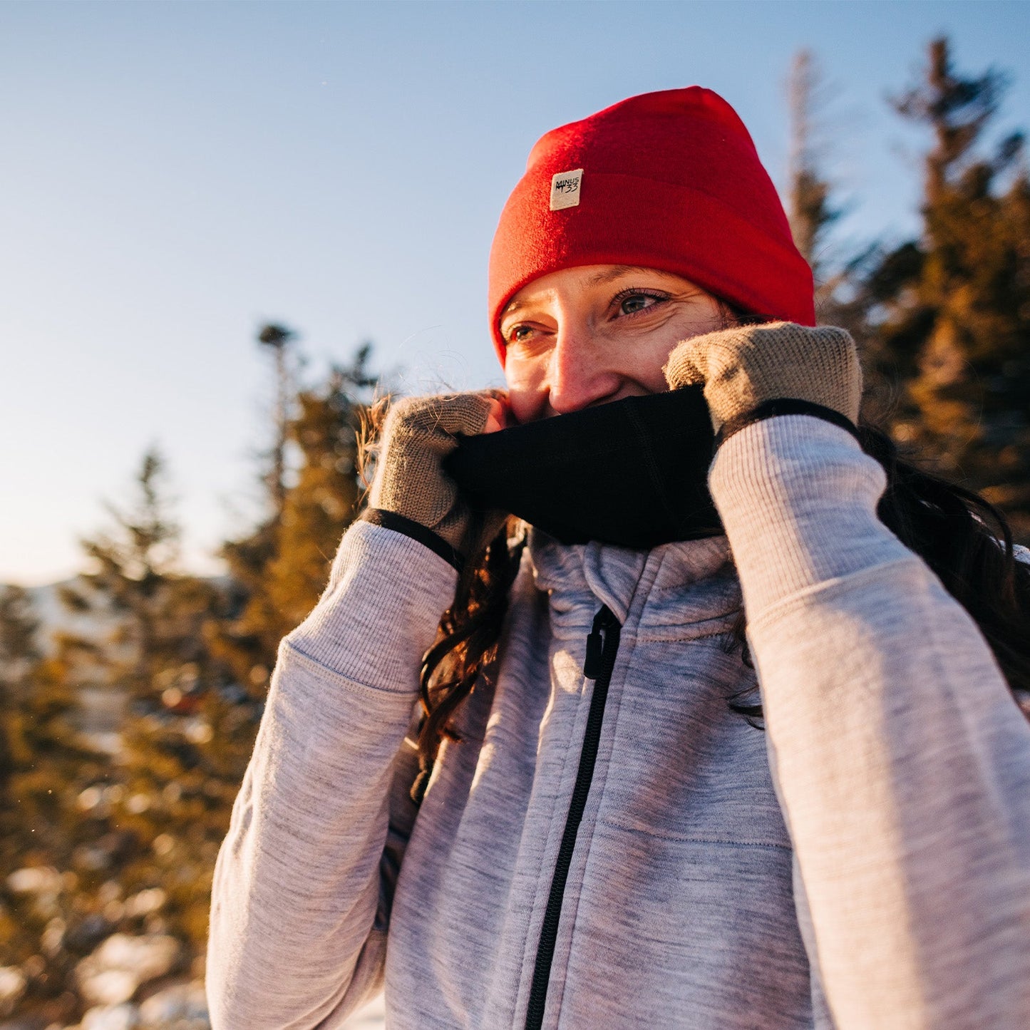 Heavyweight - Brushed Neck Gaiter Kodiak Fleece