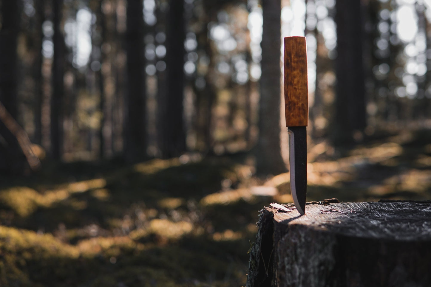 Helle Viking Fixed Blade Knife in Stump