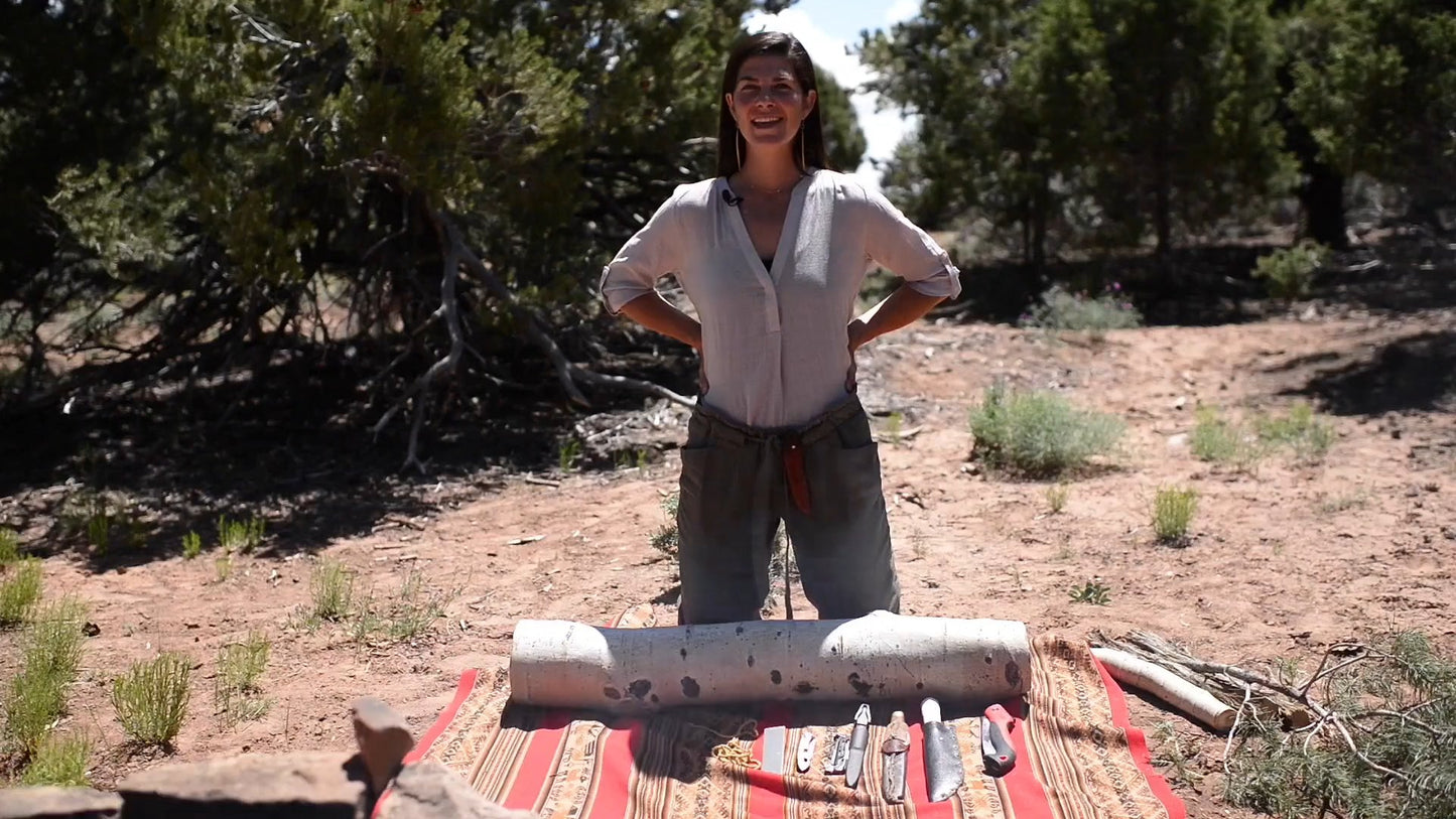 Into the Desert: Desert Survival Film with Kirsten Rechnitz – Essential Skills for Arid Environments (Streaming, USB, and DVD) Knife Use and Maintenance