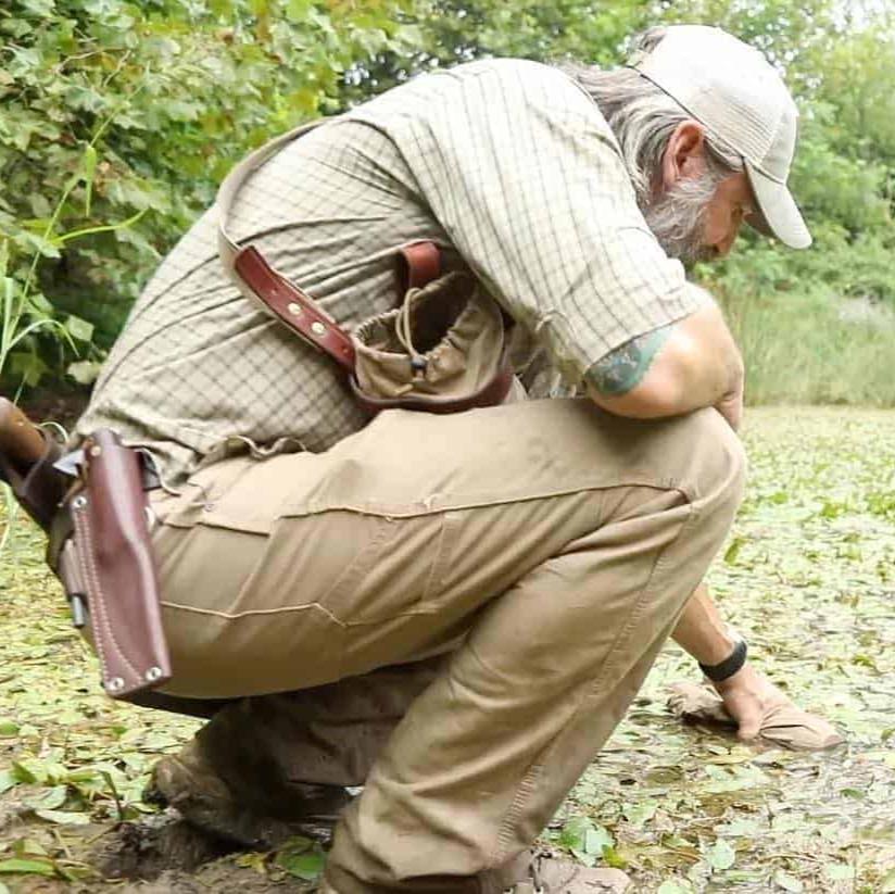 Wilderness Survival Course - Gray Bearded Green Beret Survival School - Water Bottle LT Wright Knife