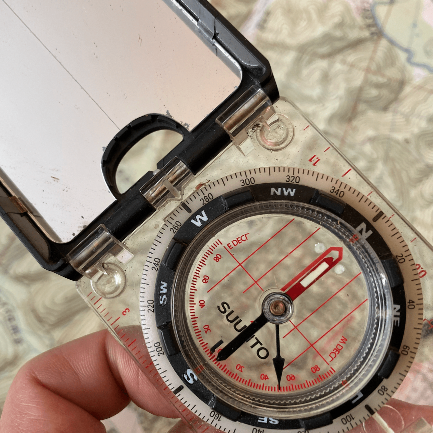 Wilderness Survival Training and Certification Program - Gray Bearded Green Beret Survival School Suunto MC2 Compass