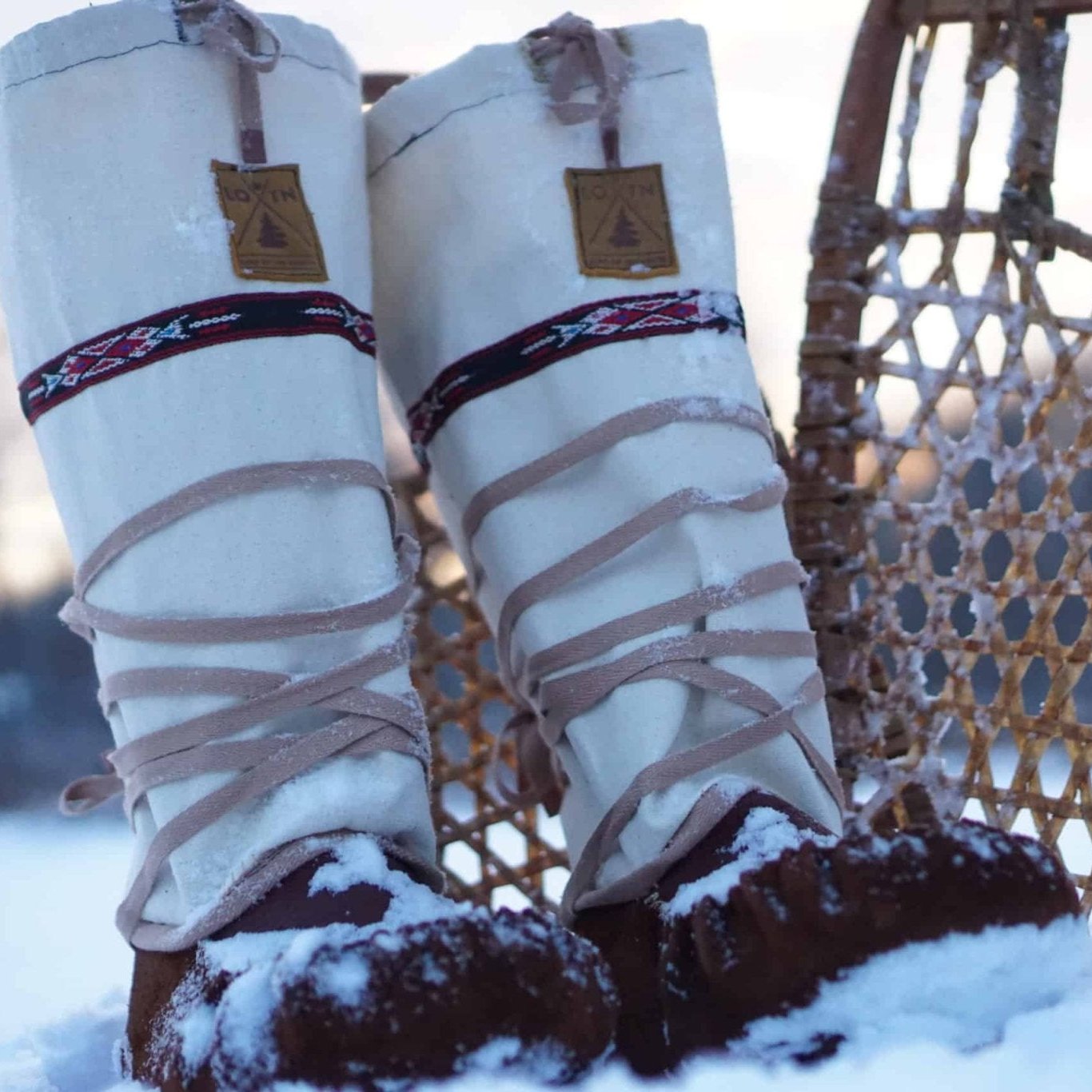 Winter Survival Course - Gray Bearded Green Beret Survival School Traditional Mukluks Winter Moccasins