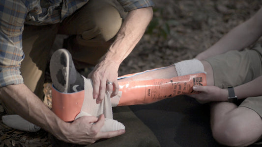 How to Use a SAM® Splint for Lower Leg and Knee Injuries
