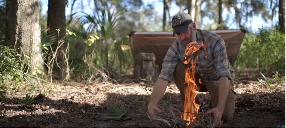 Using the Elevator Fire Lay - Gray Bearded Green Beret