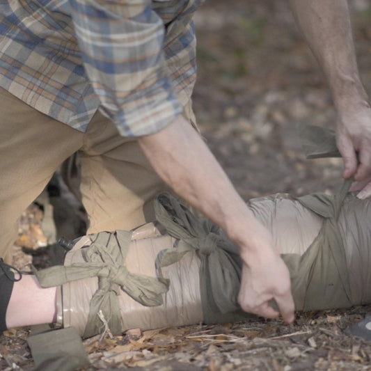 Stabilizing Lower Extremity Injuries With Improvised Splints