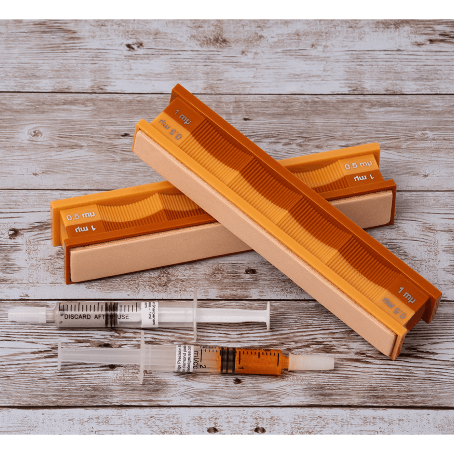 1/0.5 Micron Diamond and Leather Strops Pack