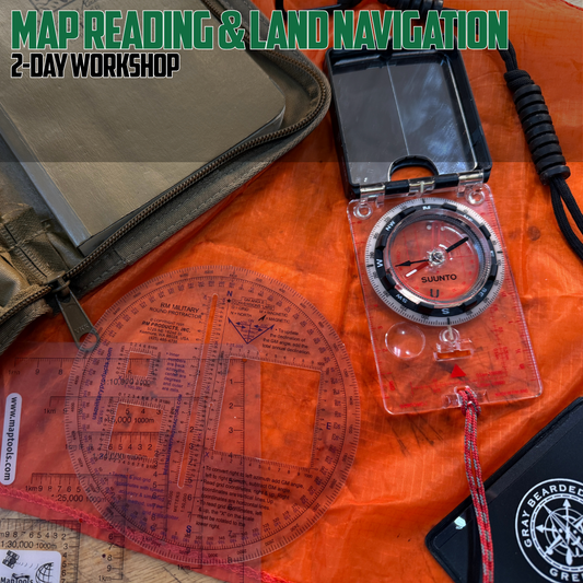 Map Reading and Land Navigation Workshop — 2-Day Weekend Training