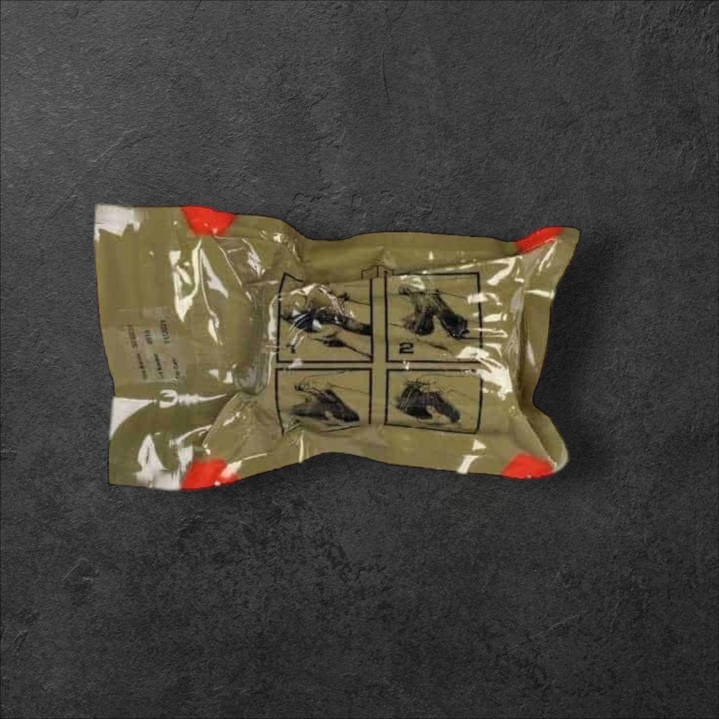 4" Emergency Trauma Dressing (ETD™) – Quick-Apply First Aid Bandage for Tactical and Emergency Use In Package