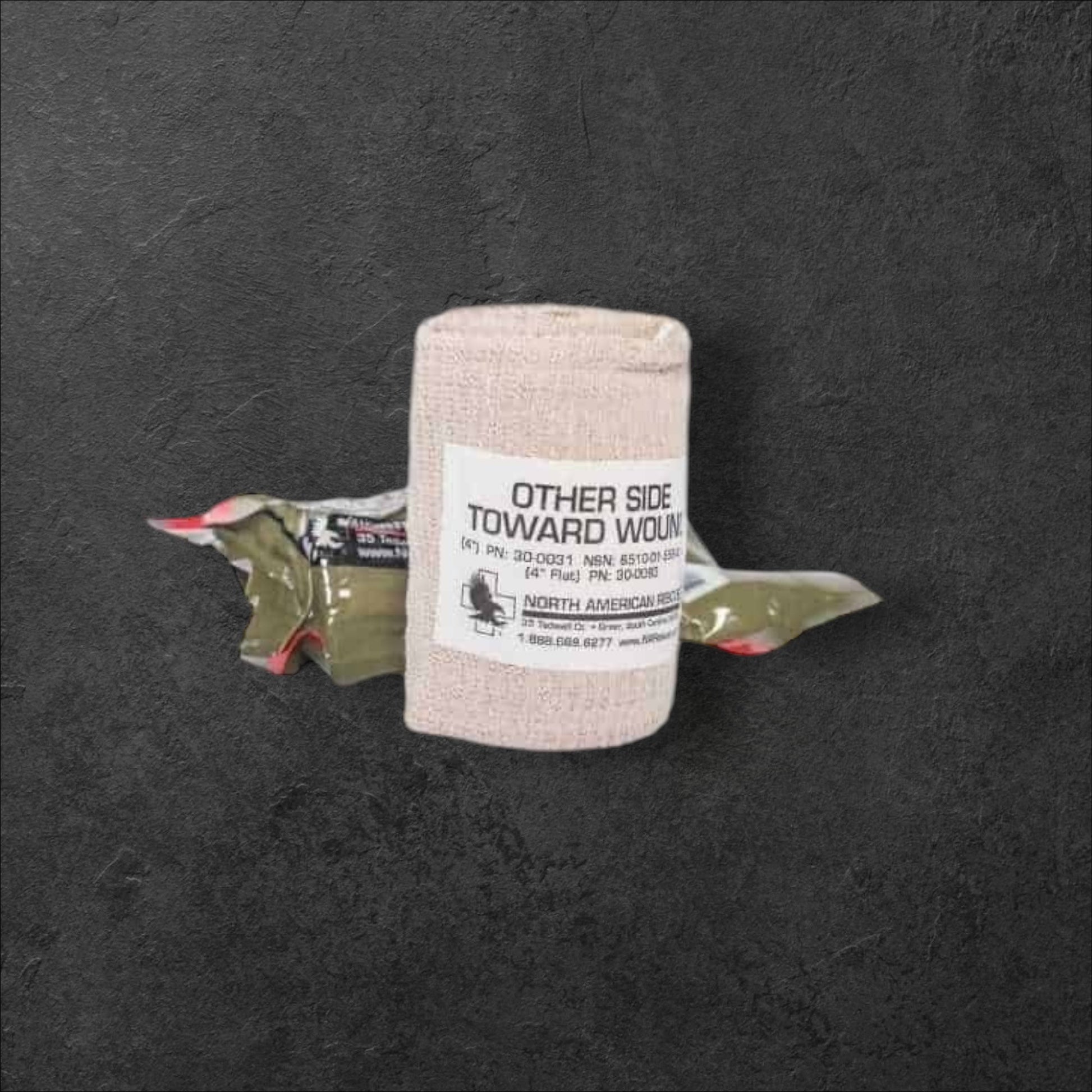 4" Emergency Trauma Dressing (ETD™) – Quick-Apply First Aid Bandage for Tactical and Emergency Use with Package