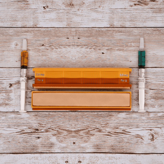 5/3.5 Micron Diamond and Leather Strops Pack