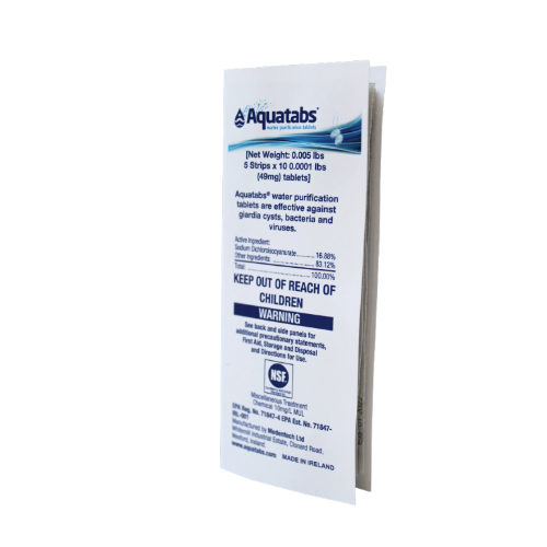 Aquatabs Water Purification Tablets