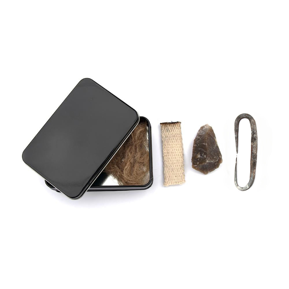 Gray Bearded Green Beret Flint And Steel Starter Kit