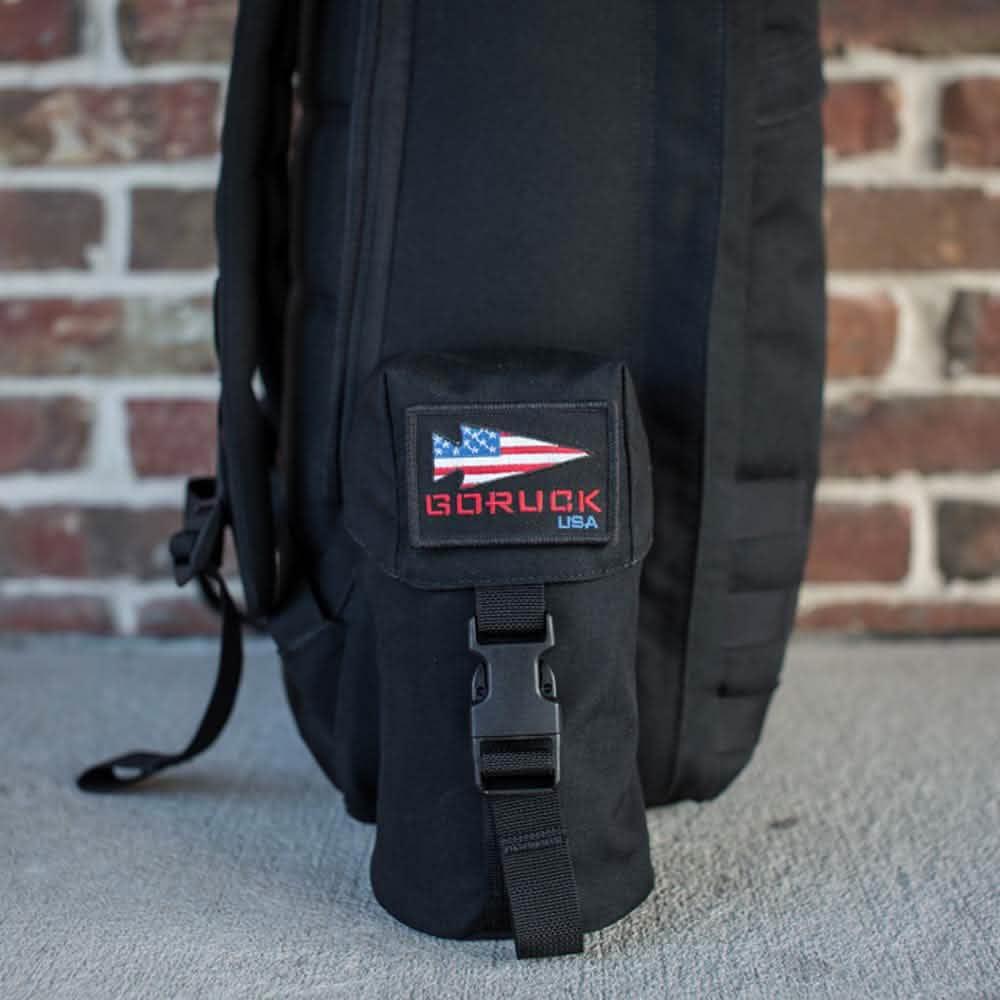 Full Panel Water Bottle Pocket On Ruck Side