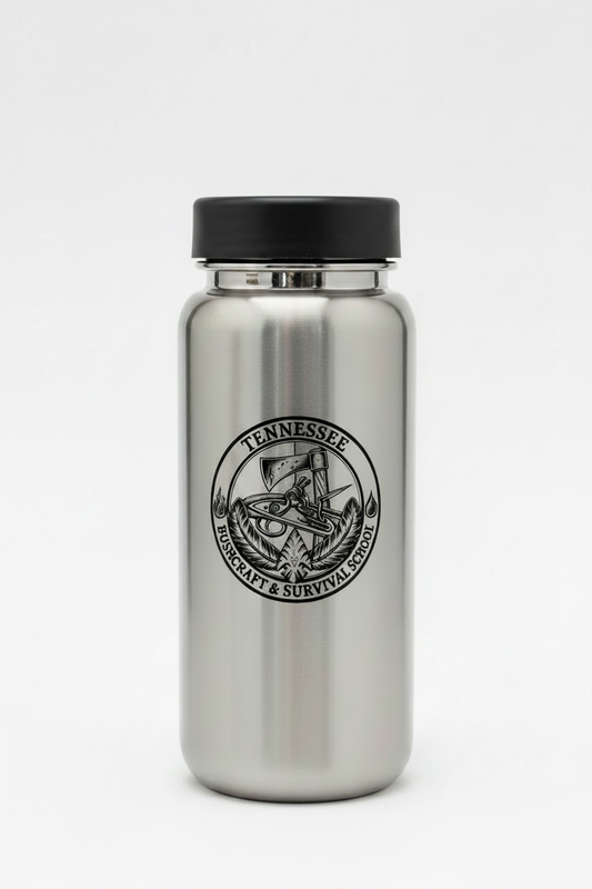 Tennessee Bushcraft & Survival School Water Bottle