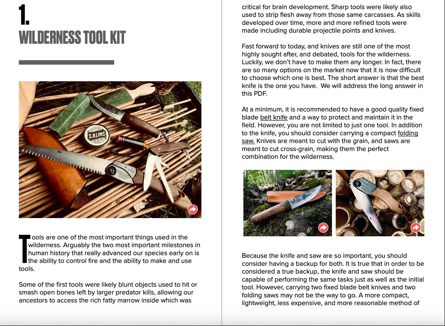 Basic Knife Skills Guide: Knife and Tool Survival eBook by Gray Bearded Green Beret Look Inside