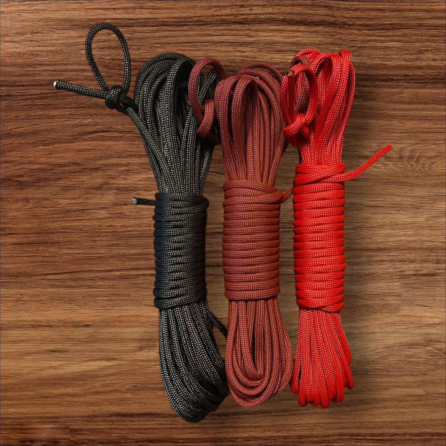 GB2 Paracord Ridgeline Hank – Military-Grade 550lb Cord for Outdoor Adventures Solid Colors