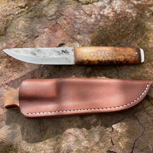 Gray Bearded Green Beret Puukko - High Carbon Steel Survival and Bushcraft Knife - Gray Bearded Green Beret