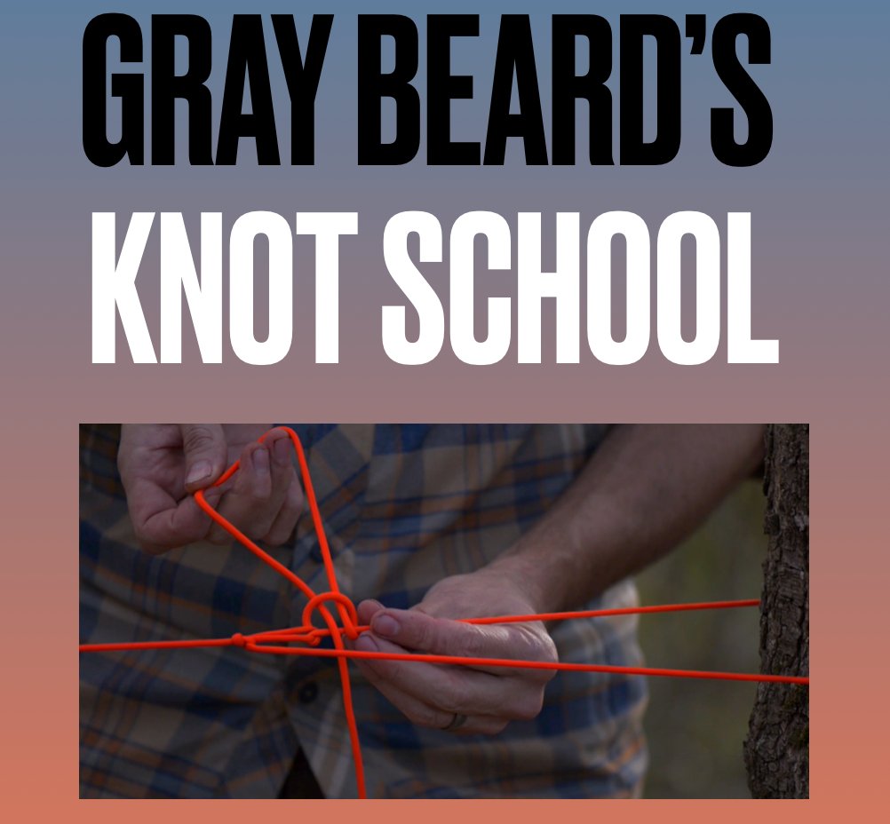 Gray Beard's Knot School Digital PDF - Gray Bearded Green Beret