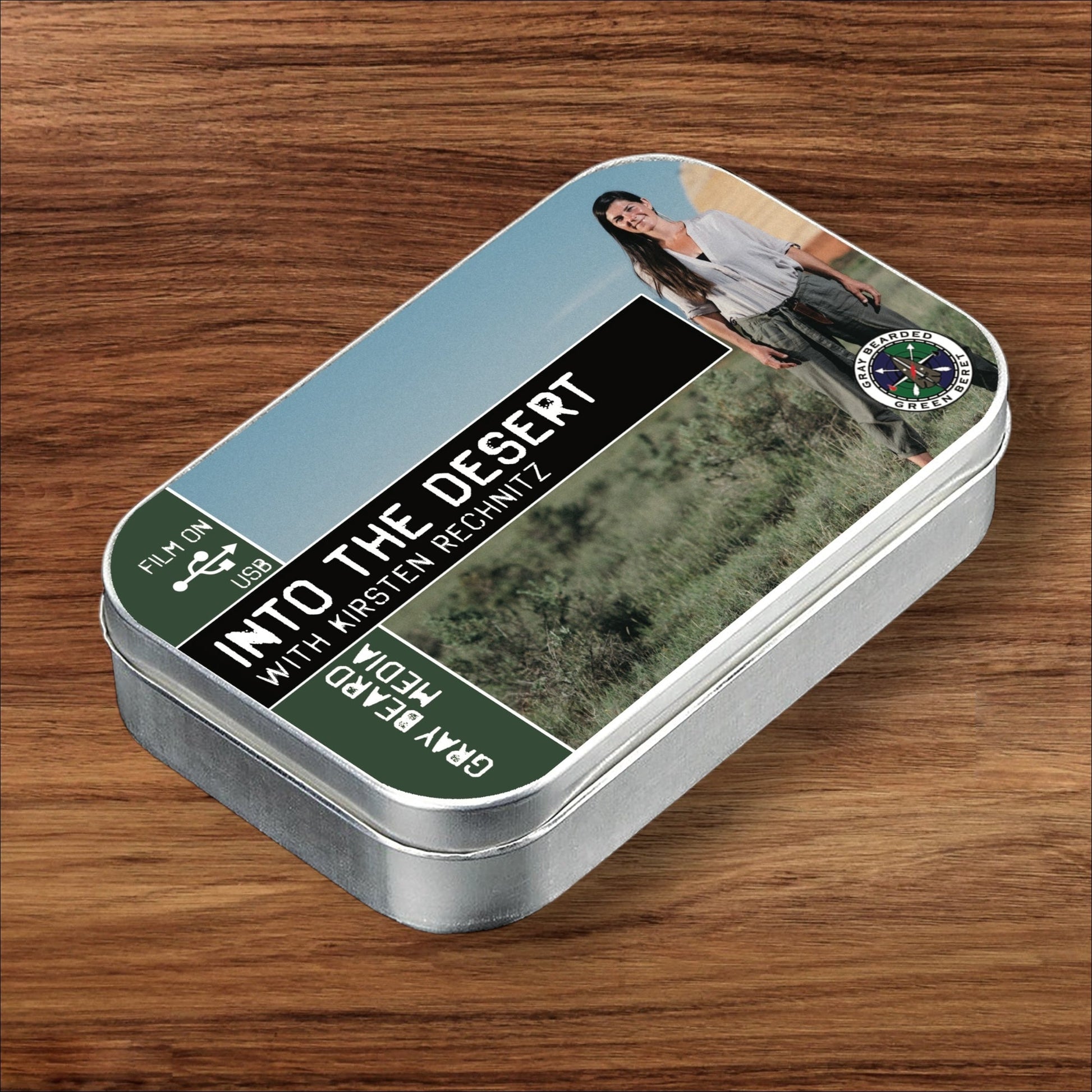 Into the Desert with Kirsten Rechnitz (USB Flash Drive) - Gray Bearded Green Beret