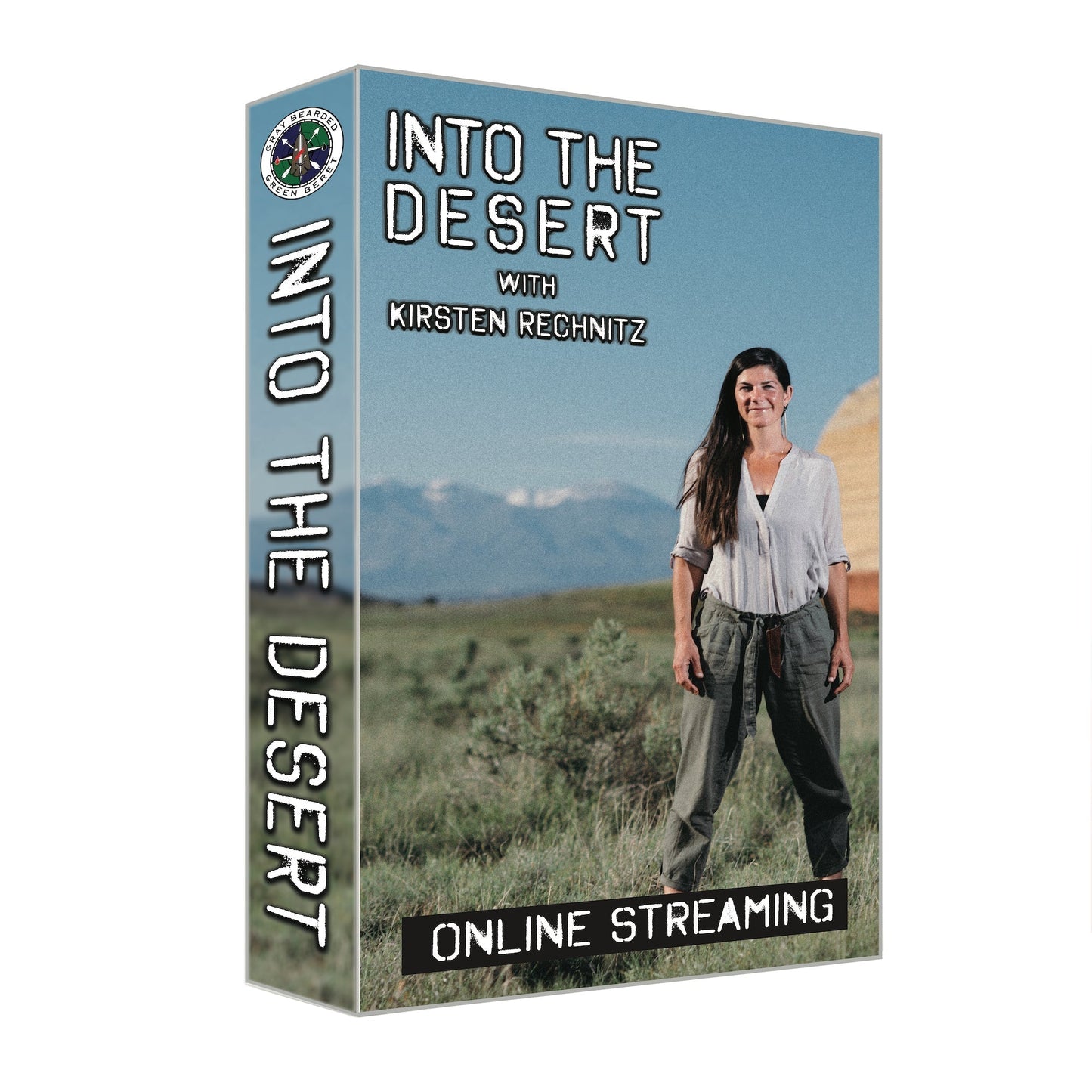 Into the Desert with Kirsten Rechnitz USB + Free Streaming Limited Offer - Gray Bearded Green Beret