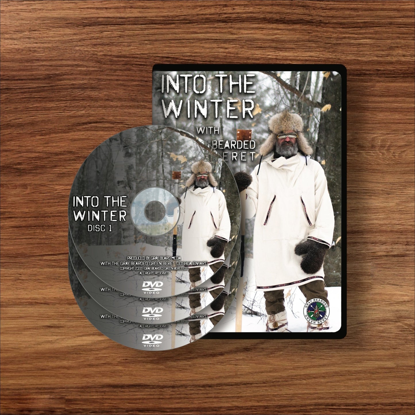 Into the Winter: Cold Weather Skills (DVD Set) - Gray Bearded Green Beret