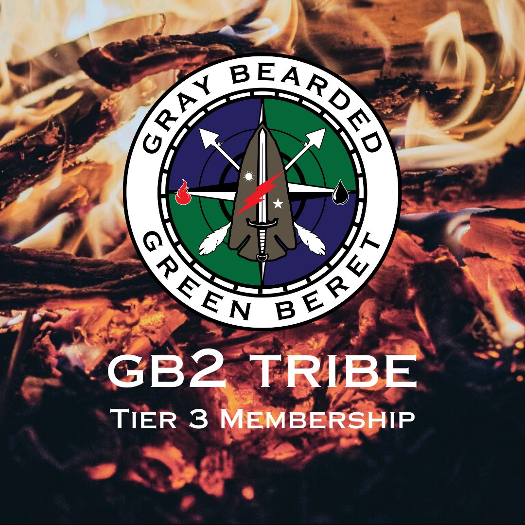 Gray Bearded Green Beret Tribe Tier 3 Membership – Bronze Level Package