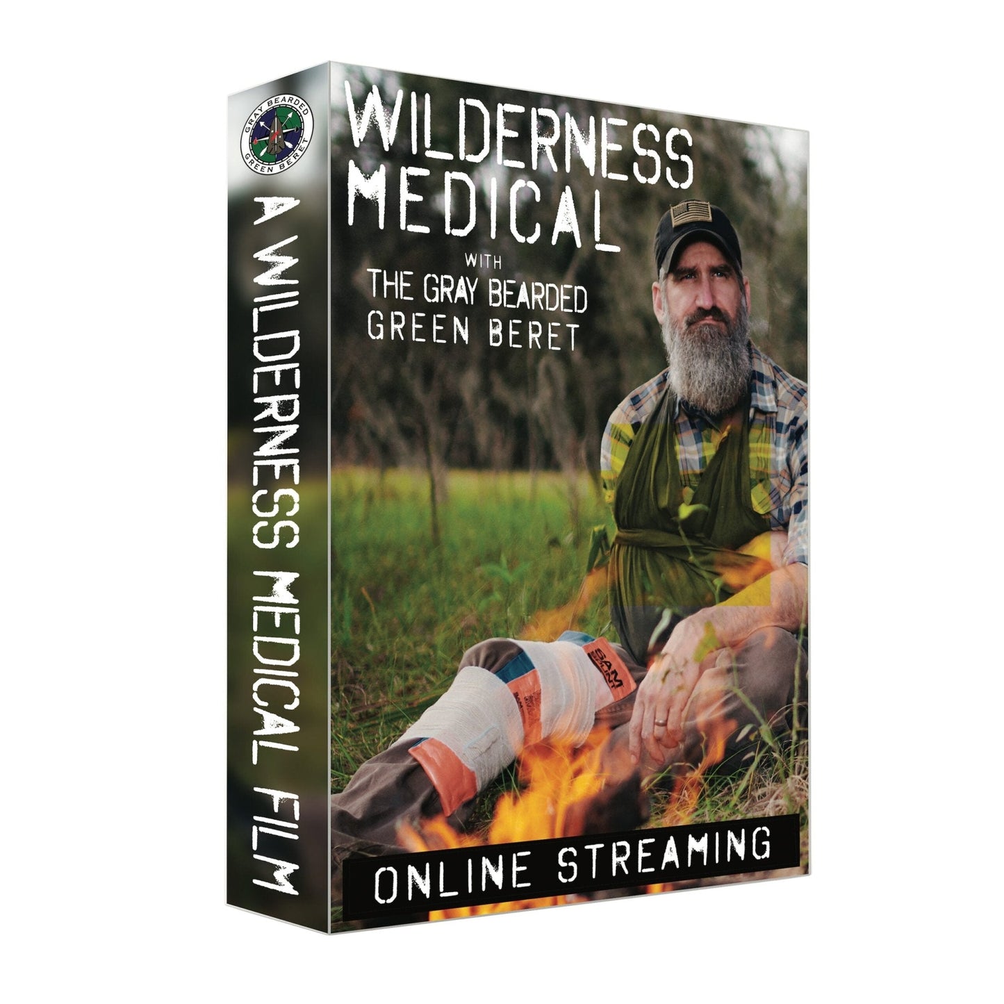 Wilderness Medical DVD + Free Streaming Limited Offer - Gray Bearded Green Beret