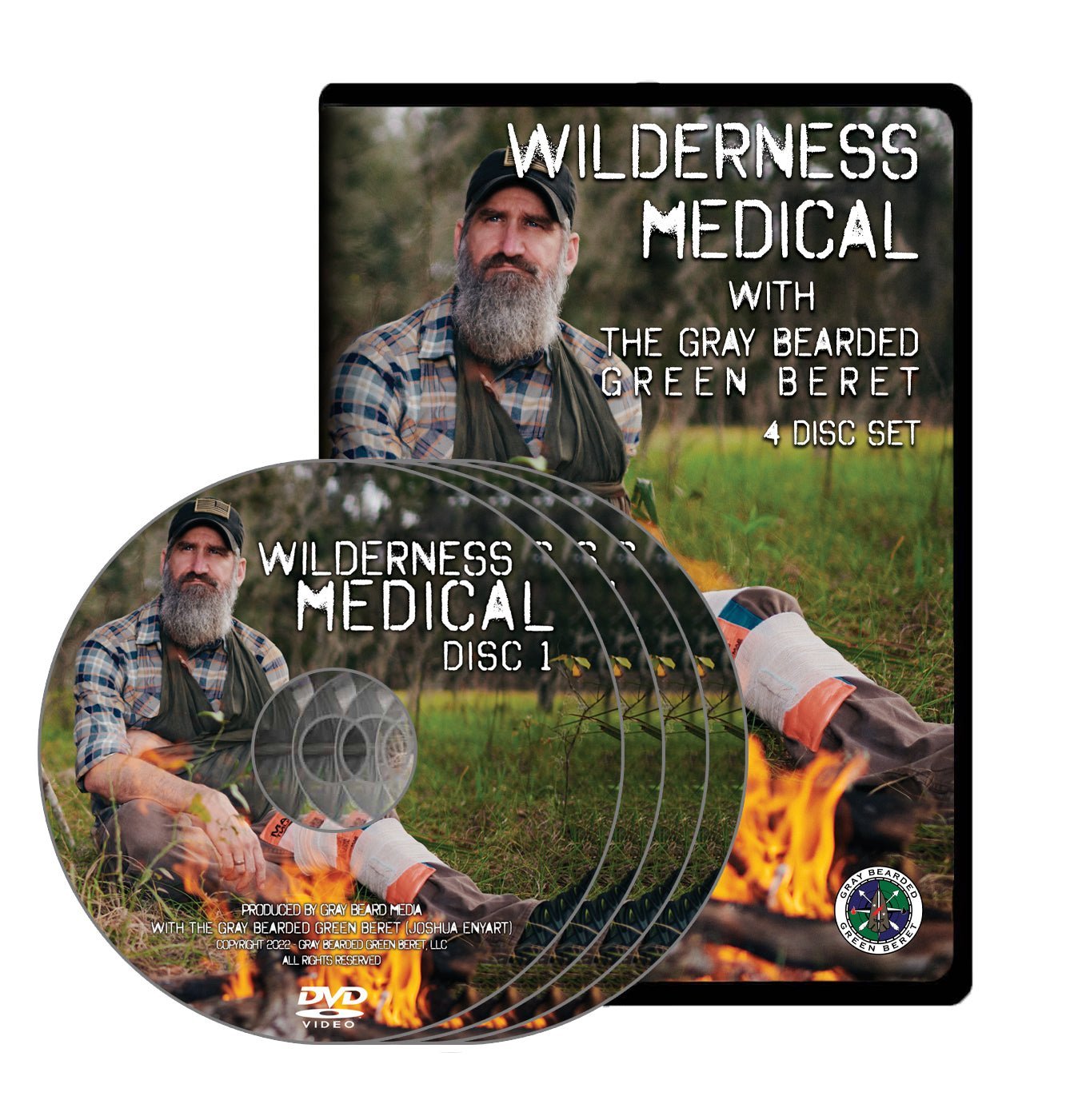 Wilderness Medical DVD + Free Streaming Limited Offer - Gray Bearded Green Beret