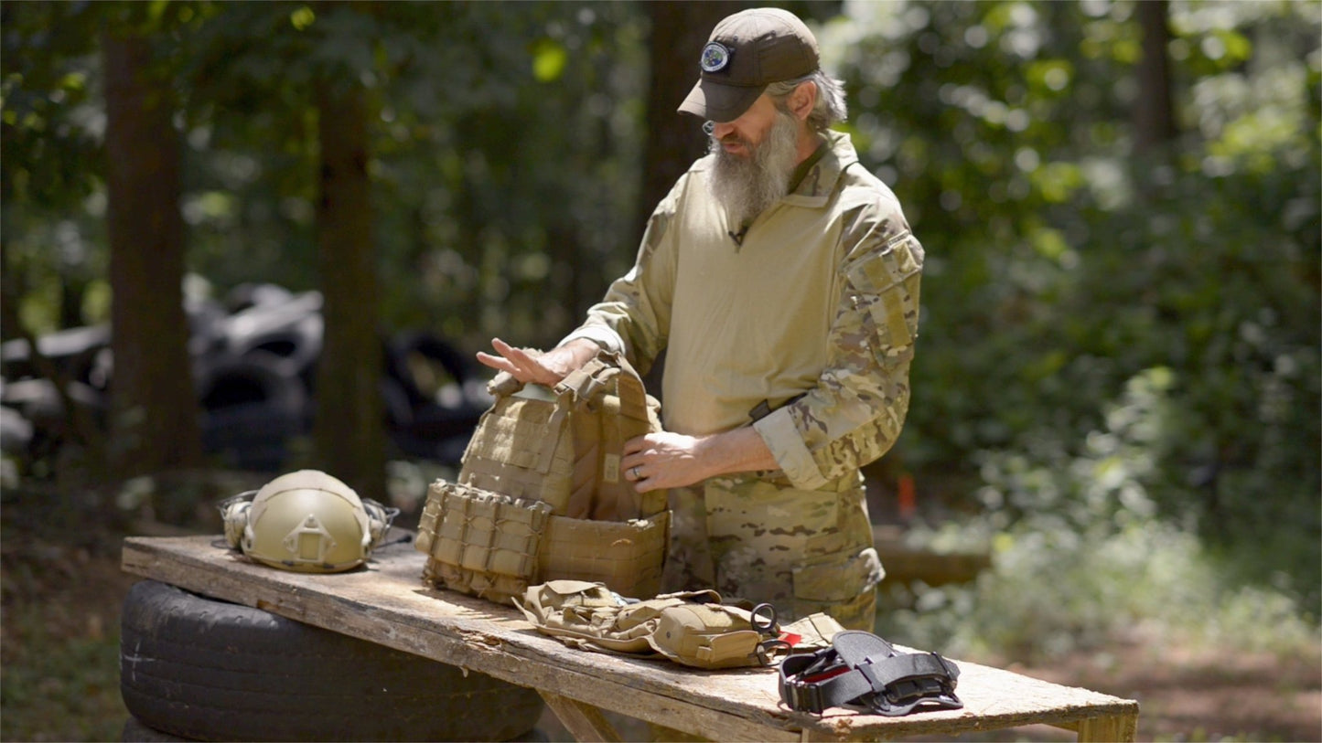 Gray Bearded Green Beret's No-Nonsense Bug Out Film with Joshua Enyart – Master Preparedness Skills (Streaming, USB, and DVD) Tactical Gear