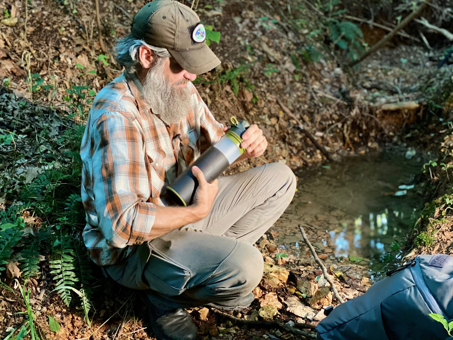 Gray Bearded Green Beret's No-Nonsense Bug Out Film with Joshua Enyart – Master Preparedness Skills (Streaming, USB, and DVD) Water Purification