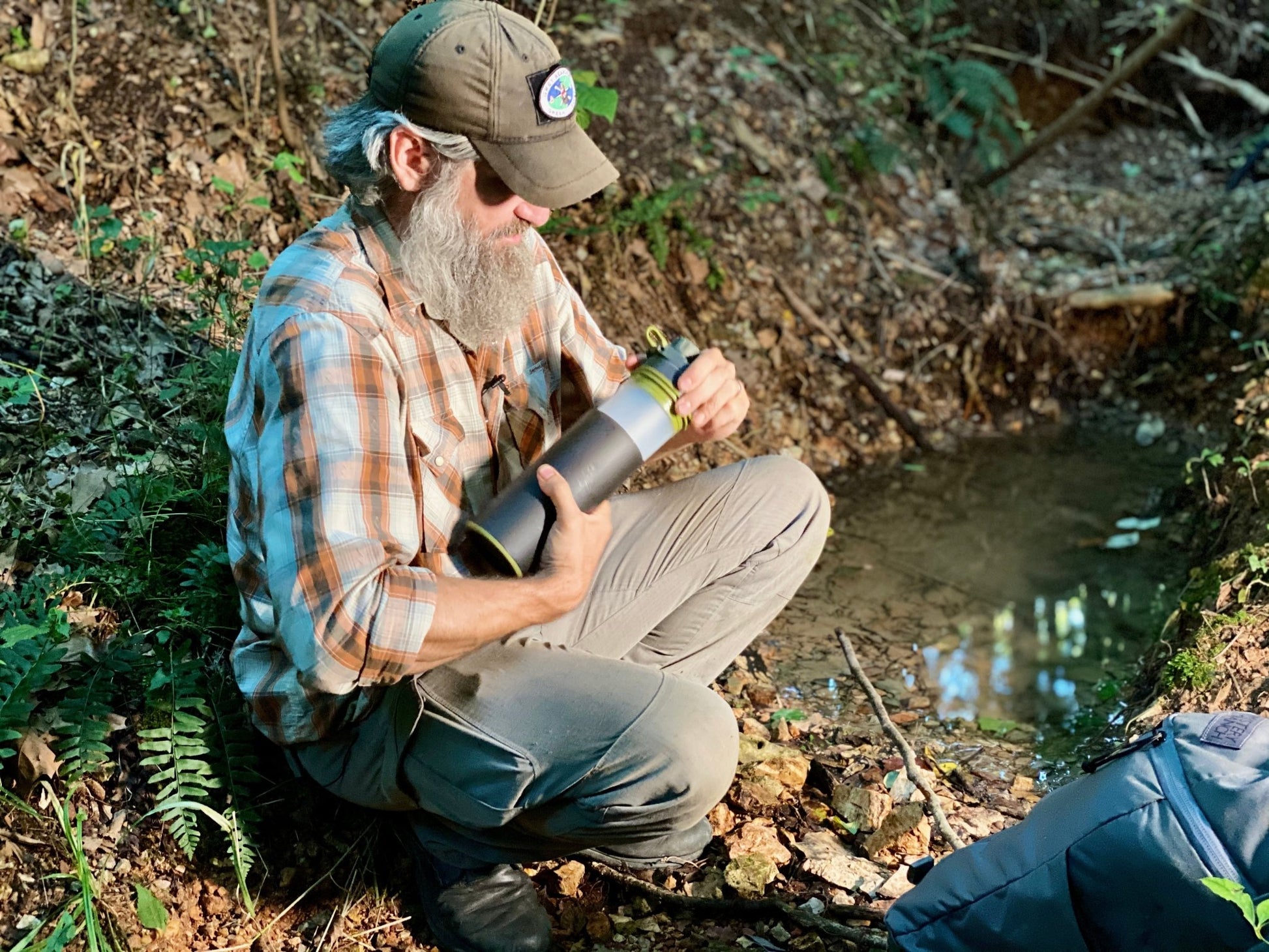 Gray Bearded Green Beret's No-Nonsense Bug Out Film with Joshua Enyart – Master Preparedness Skills (Streaming, USB, and DVD) Water Purification