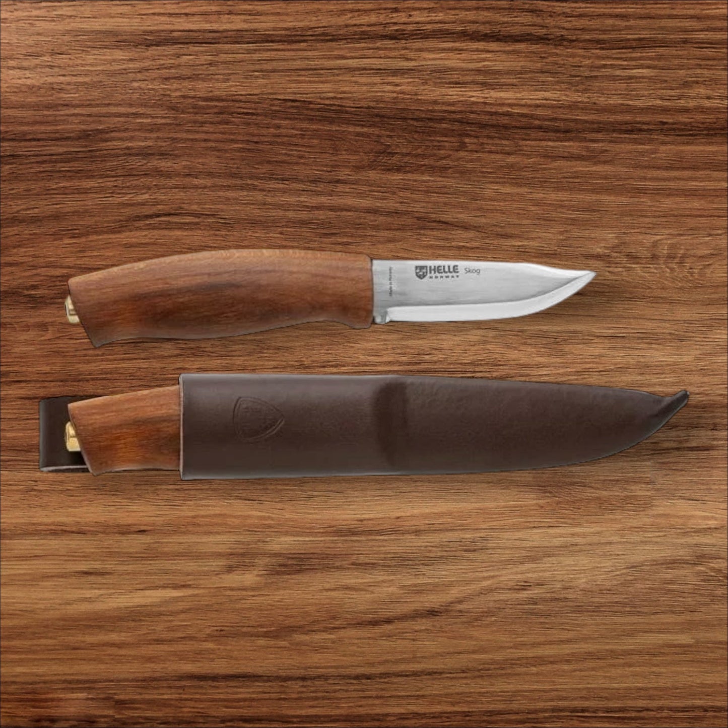 Helle Skog Fixed Blade Carving Knife with Sheath