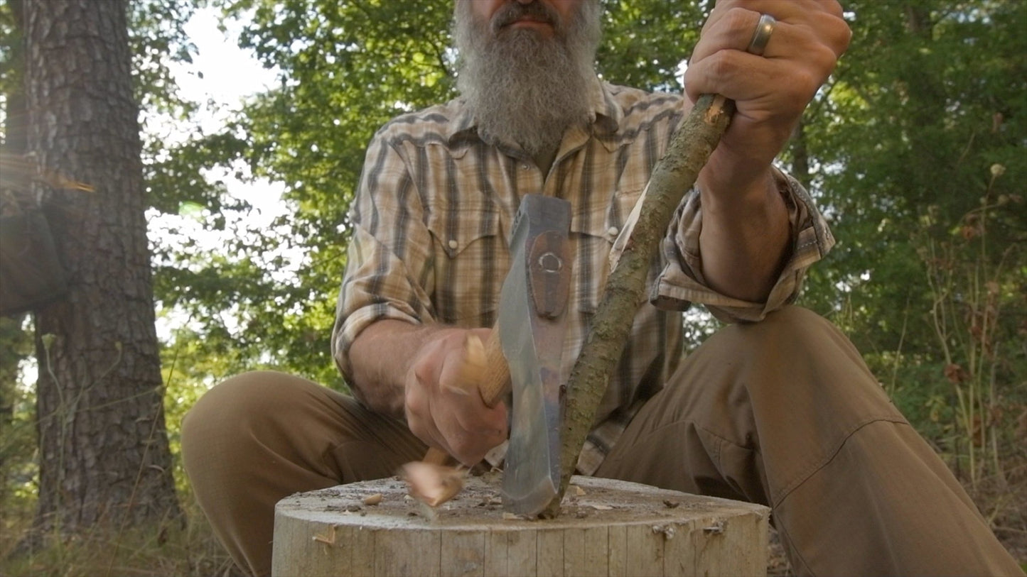 Into the Ozarks: Bushcraft Film with Joshua Enyart – Bushcraft Skills (Streaming, USB, and DVD) Axe Skills