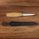 Mora Carving Knife 106 - Laminated High Carbon Steel with Oiled Birch Handle