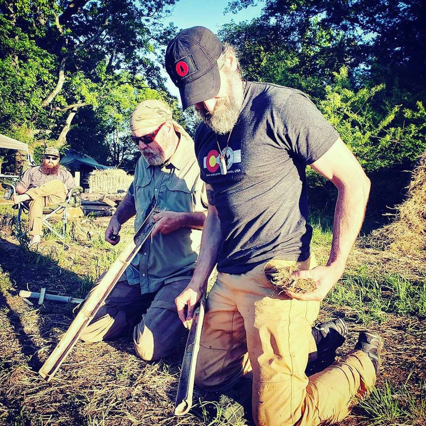 Primitive Survival Course - Gray Bearded Green Beret Survival School Bamboo Fire Saw