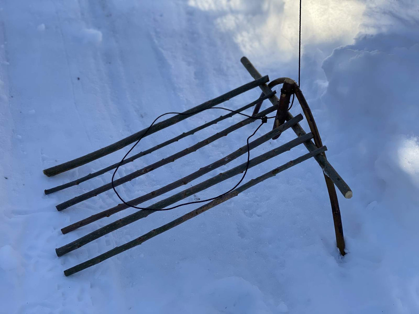 Primitive Trapping Course — Gray Bearded Green Beret Survival School Step Treadle Spring Snare Trap Set