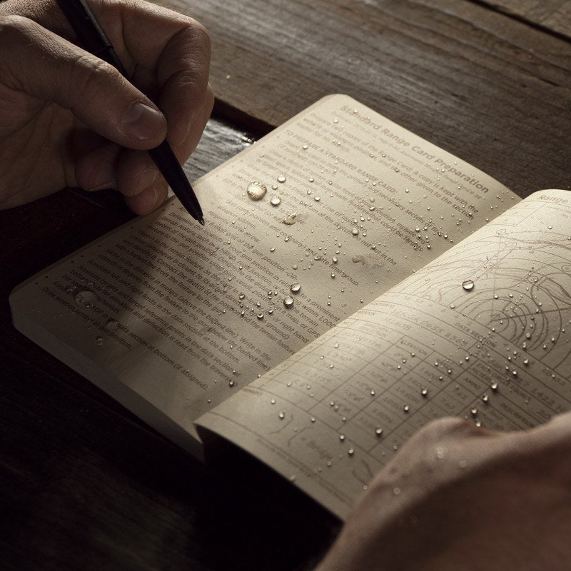 Waterproof Rite In The Rain Notebook: Your Go-To Outdoor Writing Companion 4.25x7.25 pages shedding water