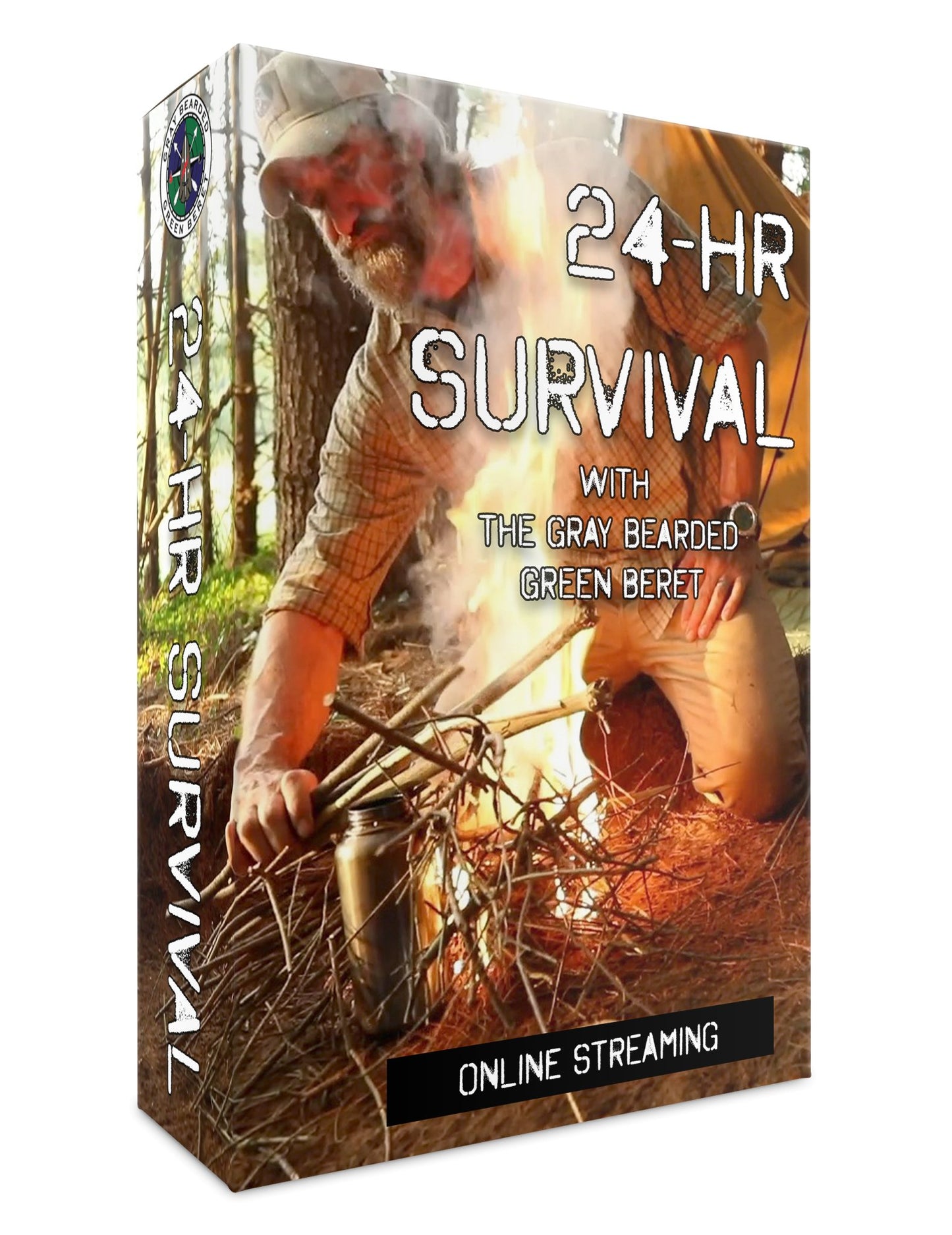 24-hr Survival (Online Streaming) - Gray Bearded Green Beret