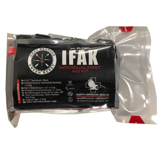 GB2 Individual First Aid Kit (IFAK) - Gray Bearded Green Beret