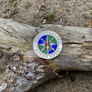 GB2 Numbered Challenge Coin - Gray Bearded Green Beret