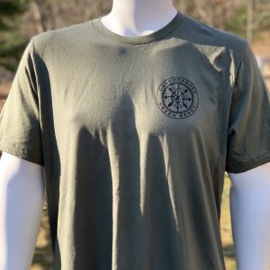 GB2 T-Shirt Subdued Olive Drab - Gray Bearded Green Beret