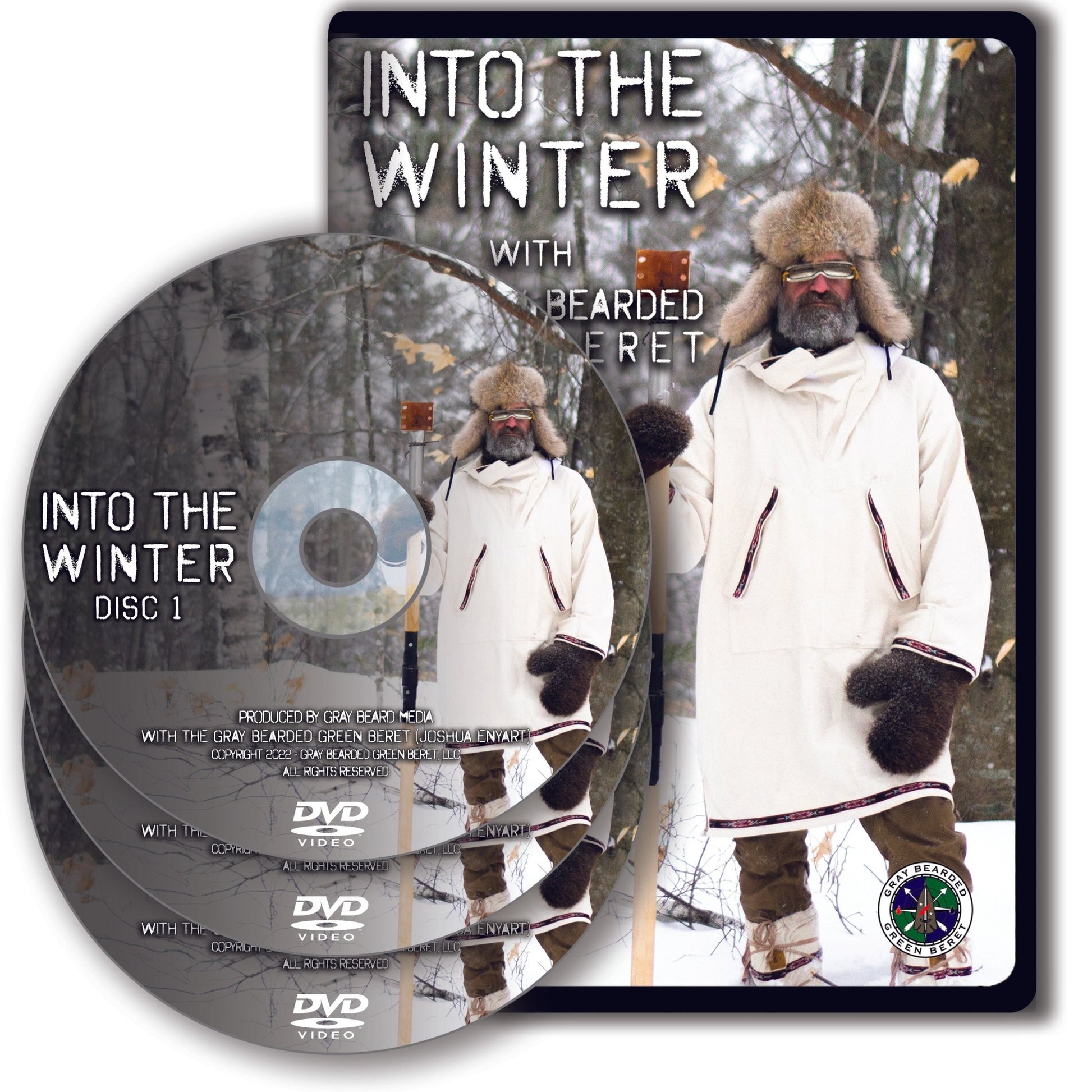 Into the Winter: Cold Weather Skills (DVD Set) - Gray Bearded Green Beret