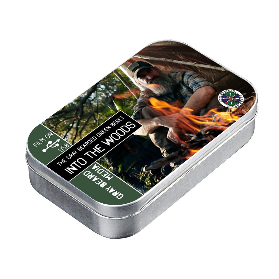 Into The Woods (USB Thumb Drive) - Gray Bearded Green Beret