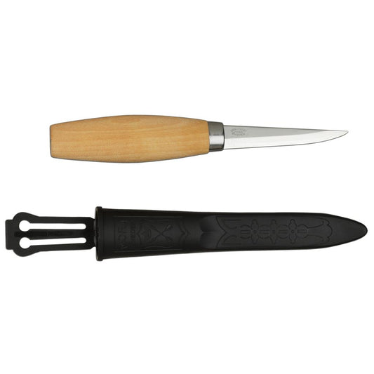 Mora 106 Wood Carving Knife - Gray Bearded Green Beret
