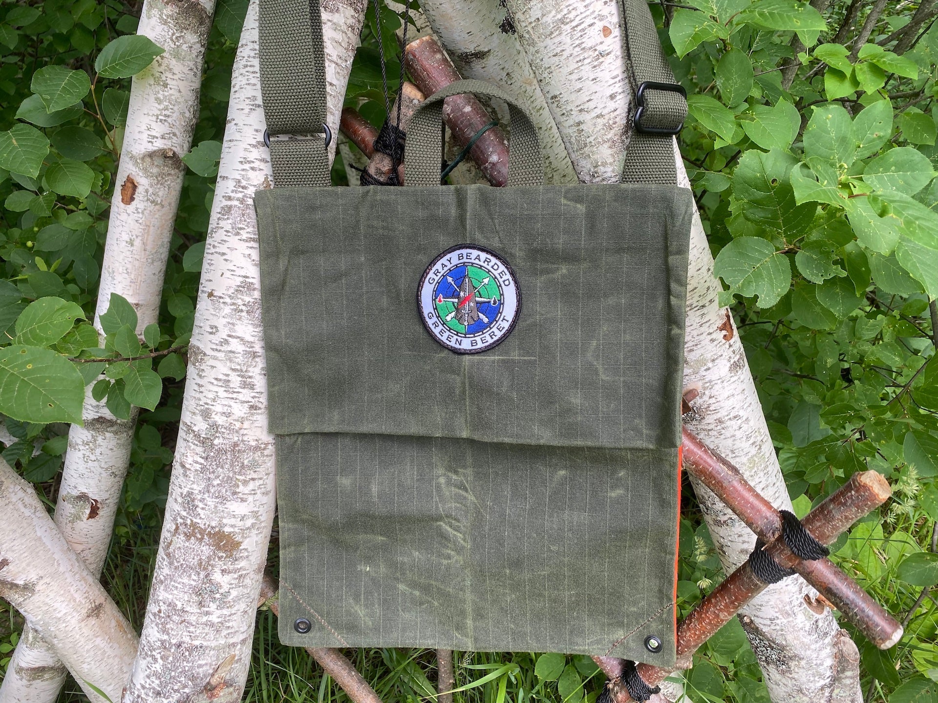 Official GB2 Haversack - Gray Bearded Green Beret