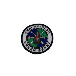Round GB2 Patch - Gray Bearded Green Beret