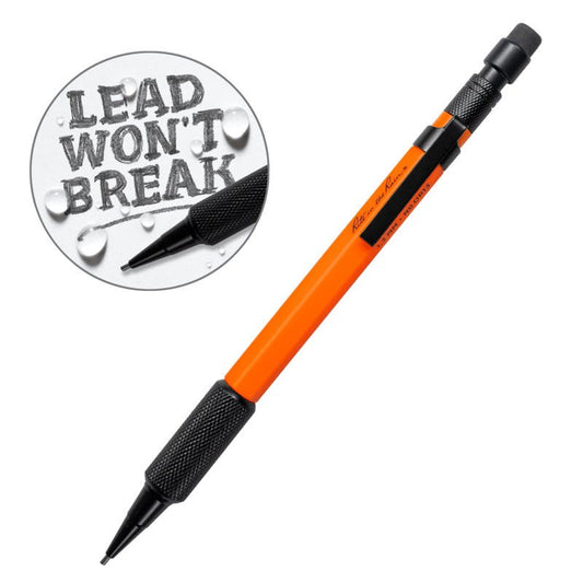 Tough Mechanical Clicker Pencil (Orange) - Gray Bearded Green Beret